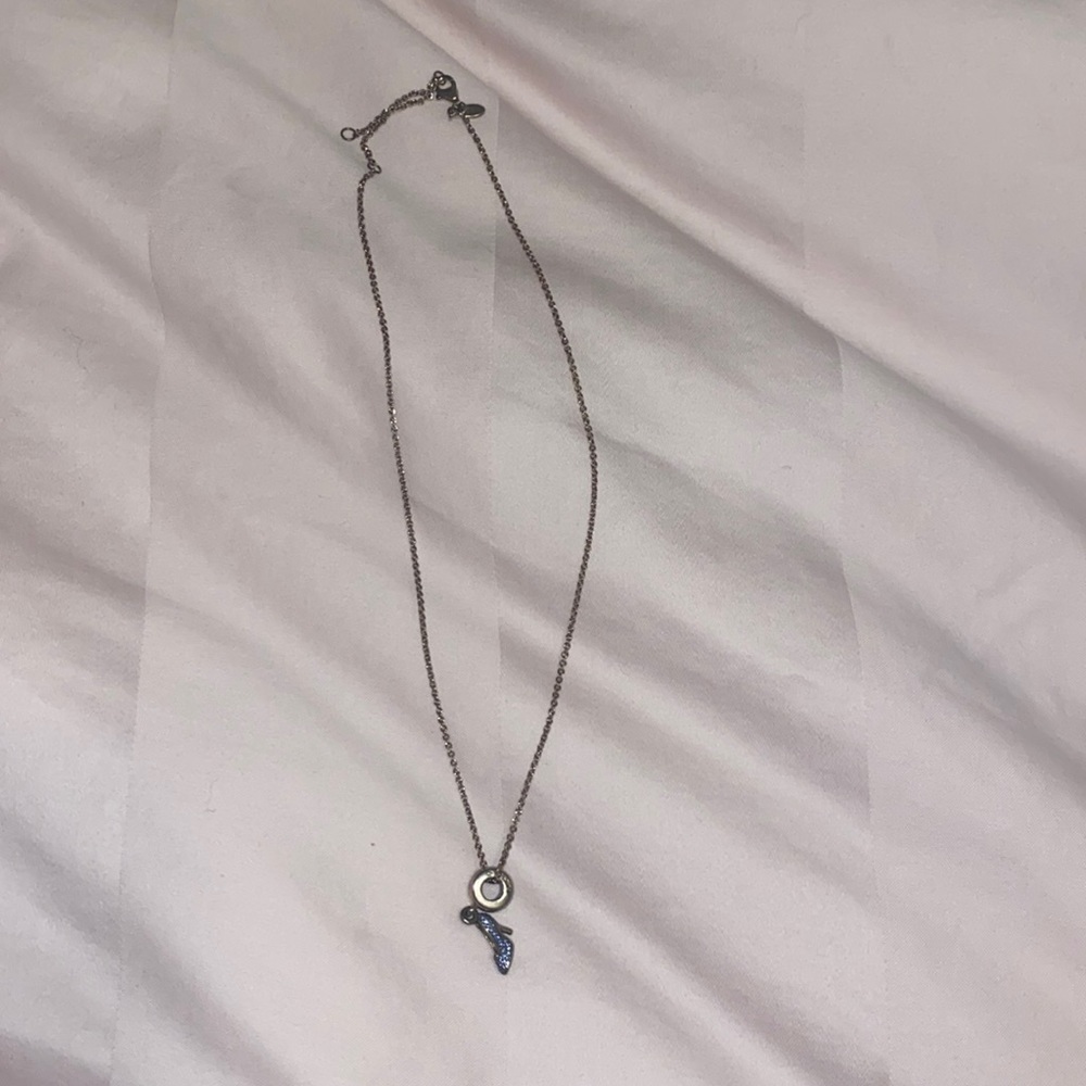 Pandora Cinderella slipper necklace